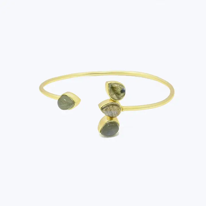 Pulsera Ajustable con labradorita