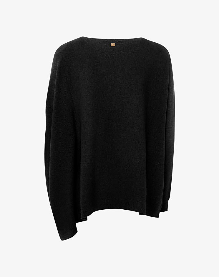 Jersey poncho negro